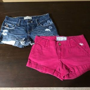 ABERCROMBIE girls shorts